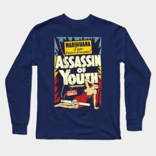 Classic Bad Movie Poster - Assassin of Youth Long Sleeve T-Shirt